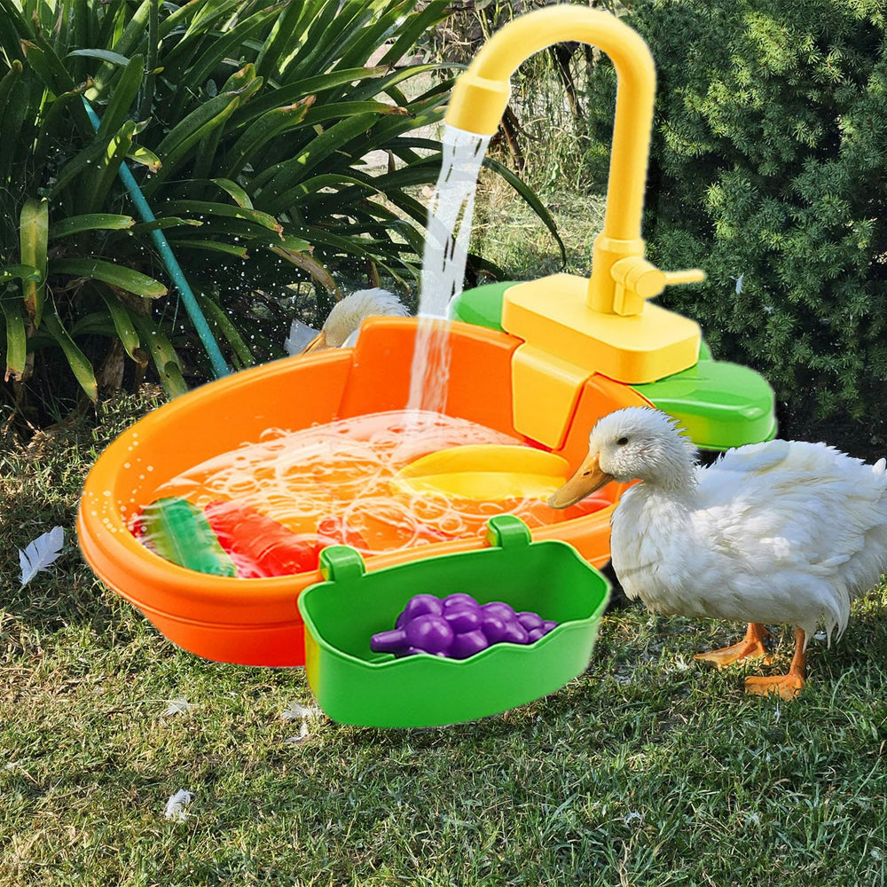 ESSGUO Accesorios de baño para aves para juego durante el baño