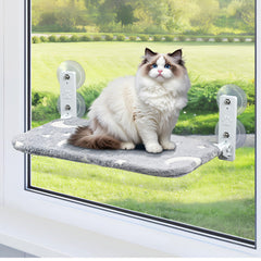 Essovee hamaca-ventana plegable sin cables, descanso cómodo para gatos.