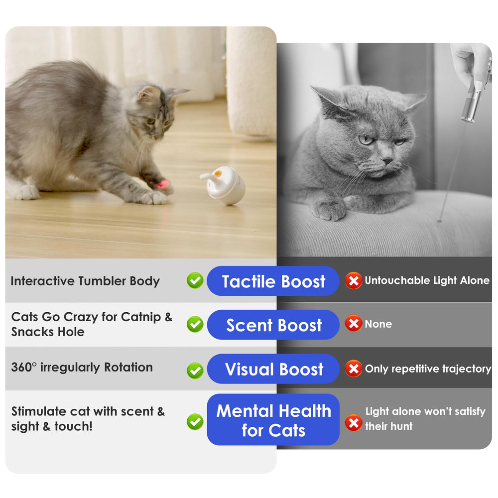 Estbicn Juguete para gatos, regalo ideal para amantes felinos.
