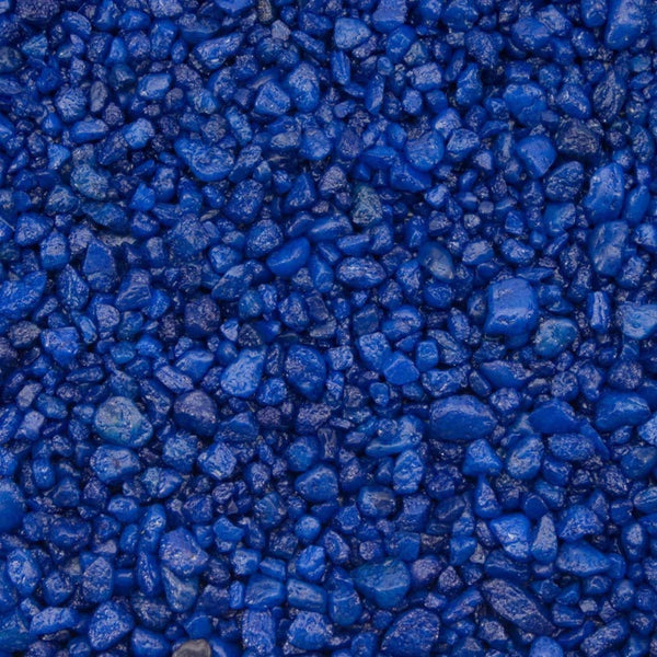 Estes Spectrastone gravilla azul para acuario, segura para agua dulce y mejora la estética