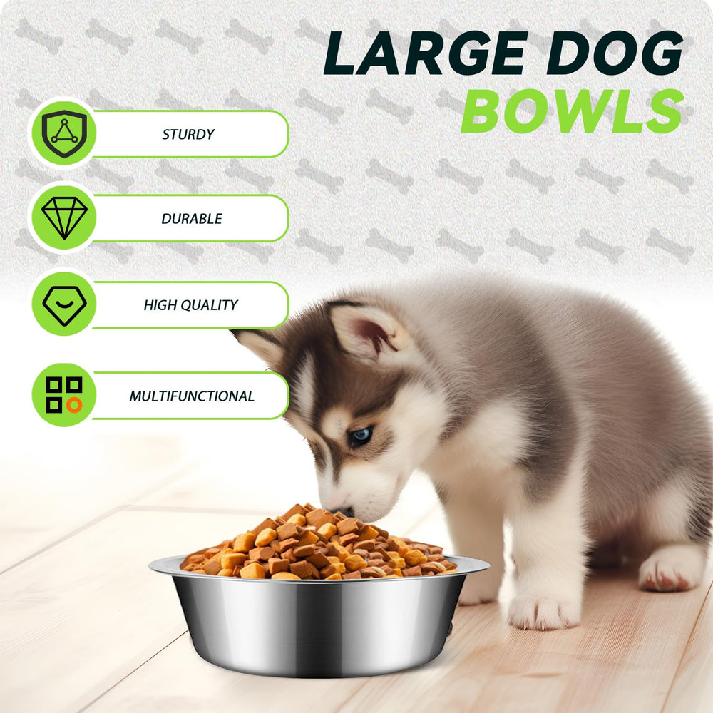 Estleys cuenco para perro apto para lavavajillas, limpieza rápida.