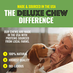 etta says! Deluxe Crunchy Dog Chews tamaño 7” para perros medianos y grandes