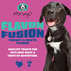 etta says! Flavor Fusion masticables con forma de estrella para perros