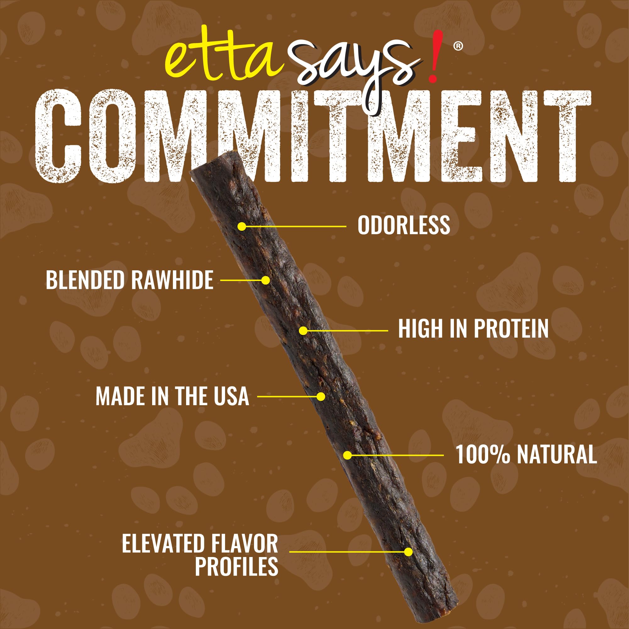 etta says! proteínas variadas para perros, masticables sabrosos y nutritivos.