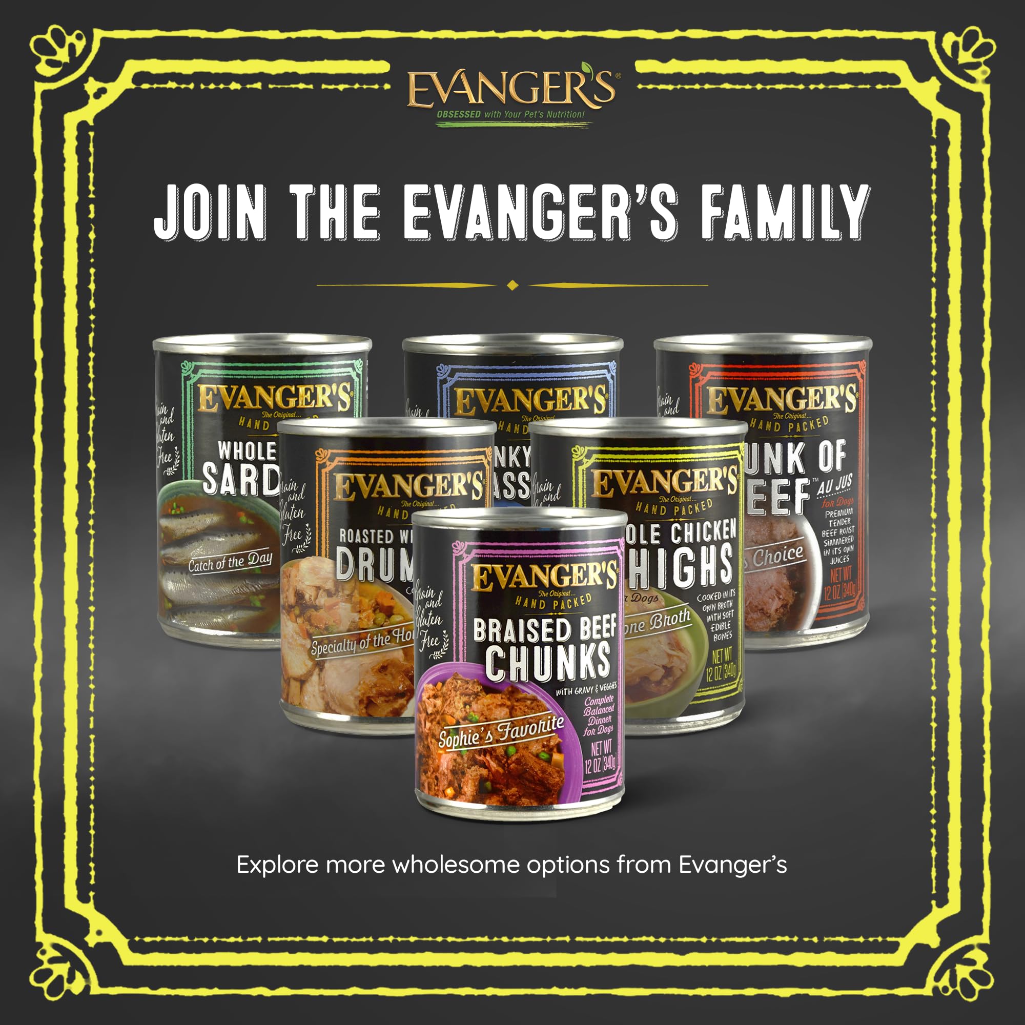 Evanger's Heritage Classics ideal para dietas de rotación de proteínas