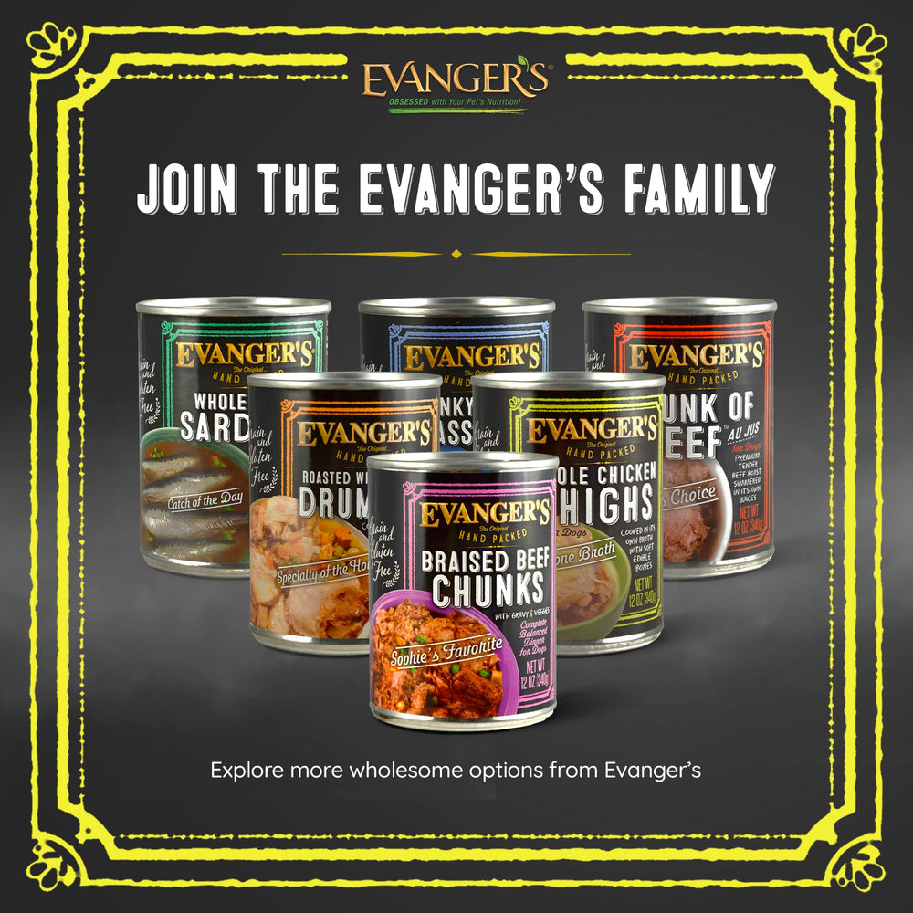 Evanger's Heritage Classics ideal para dietas de rotación de proteínas