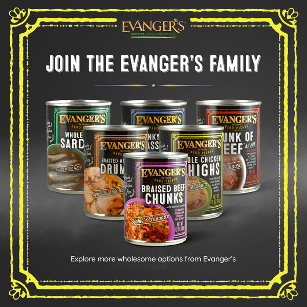 Evanger's Heritage Classics ideal para dietas de rotación de proteínas