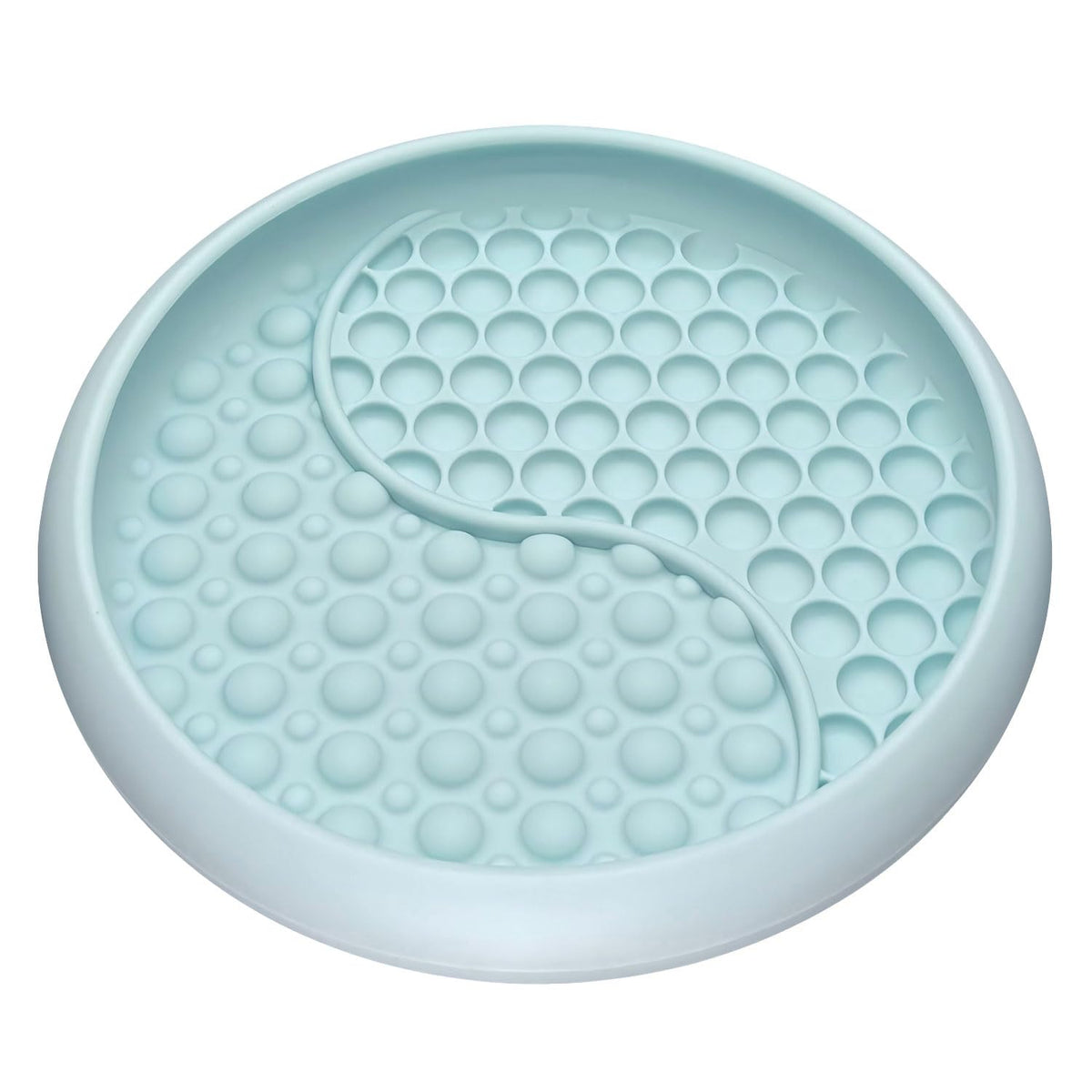 Evenco Lick Mat frente: lamido calmante y color verde menta para juego diario.