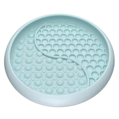 Evenco Lick Mat frente: lamido calmante y color verde menta para juego diario.
