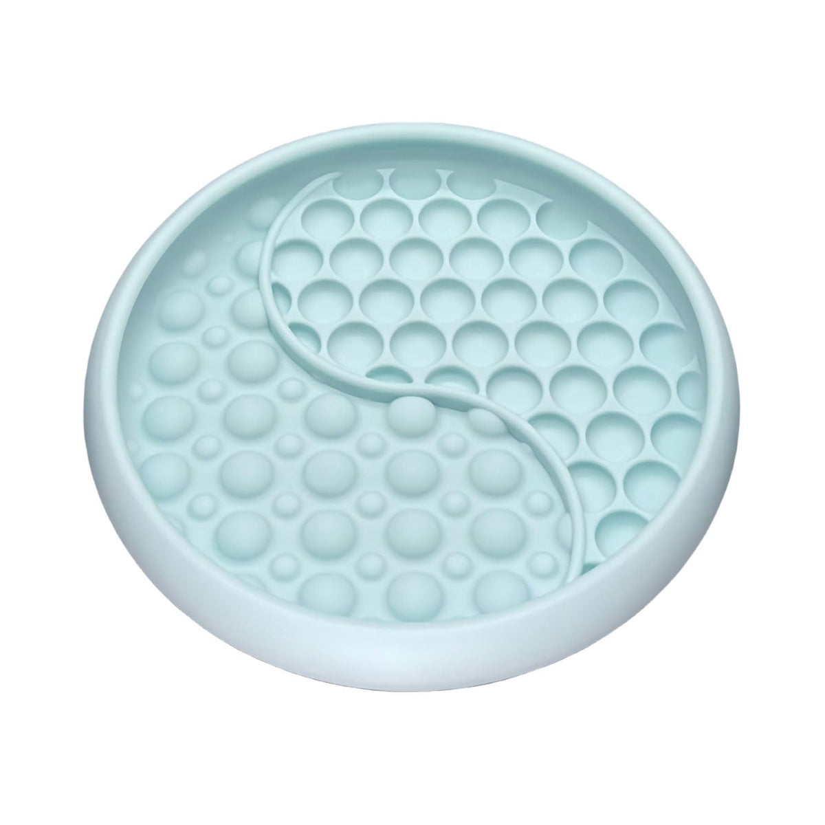 Evenco Lick Mat para perros: diseño de patrón relieve que estimula lamido calmante.
