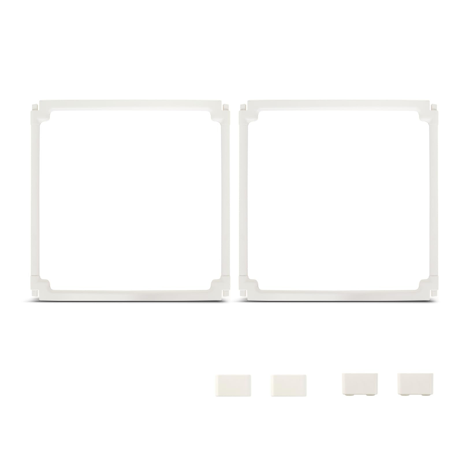 EVOTAILS FlexiSpace, paneles 2 y ajuste de altura para mascotas en interiores.