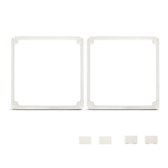 EVOTAILS FlexiSpace, paneles 2 y ajuste de altura para mascotas en interiores.