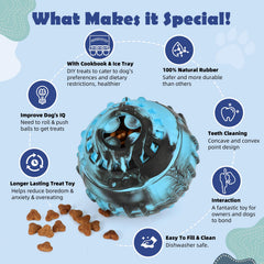 Juguete lamer congelado de Ewalkor con textura para juego prolongado.