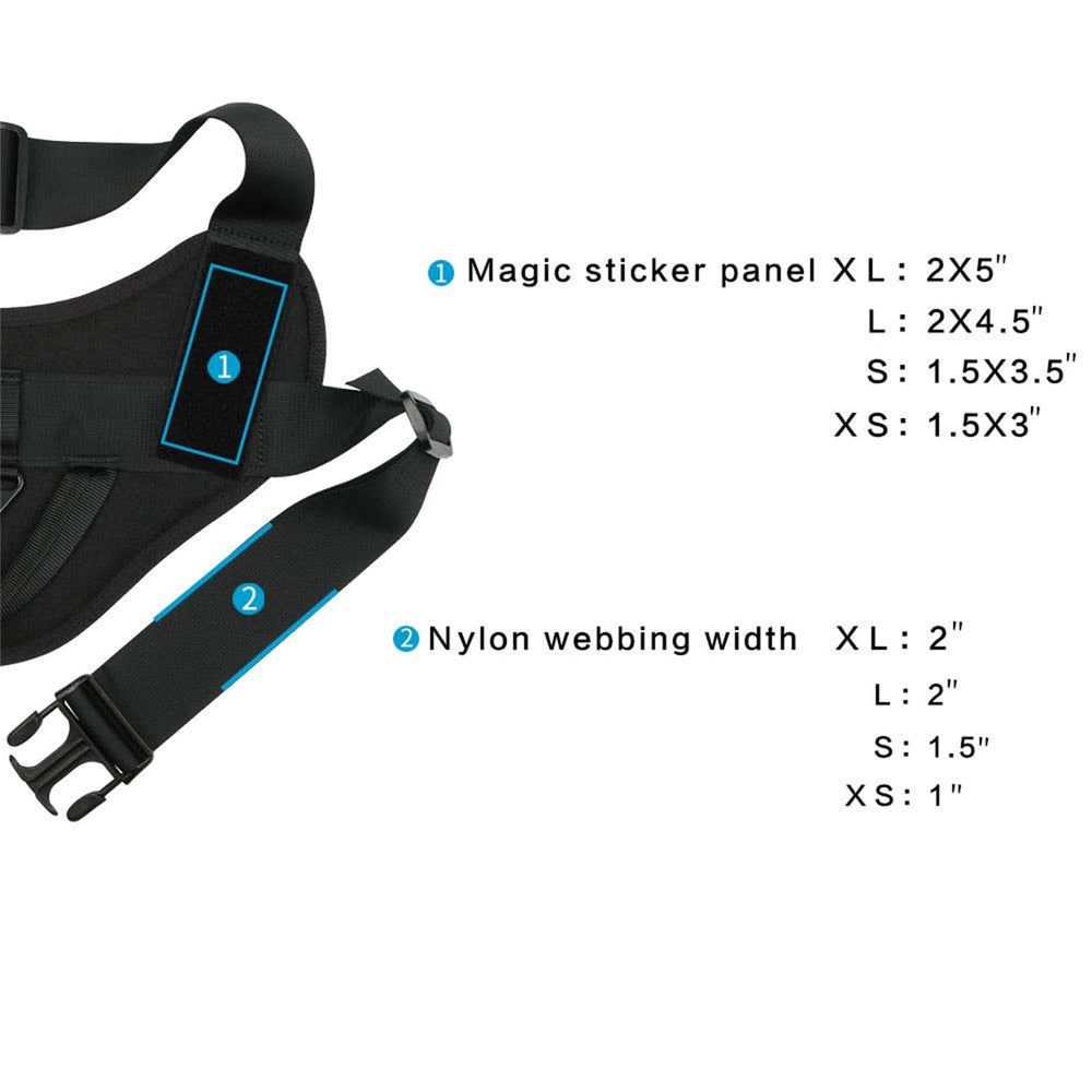 Paneles magnéticos para parches en el arnés de EXCELLENT ELITE SPANKER.