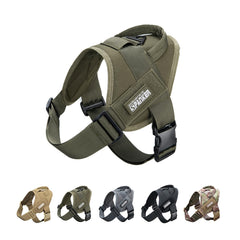 EXCELLENT ELITE SPANKER arnés táctico para perro en paseo cómodo y seguro.