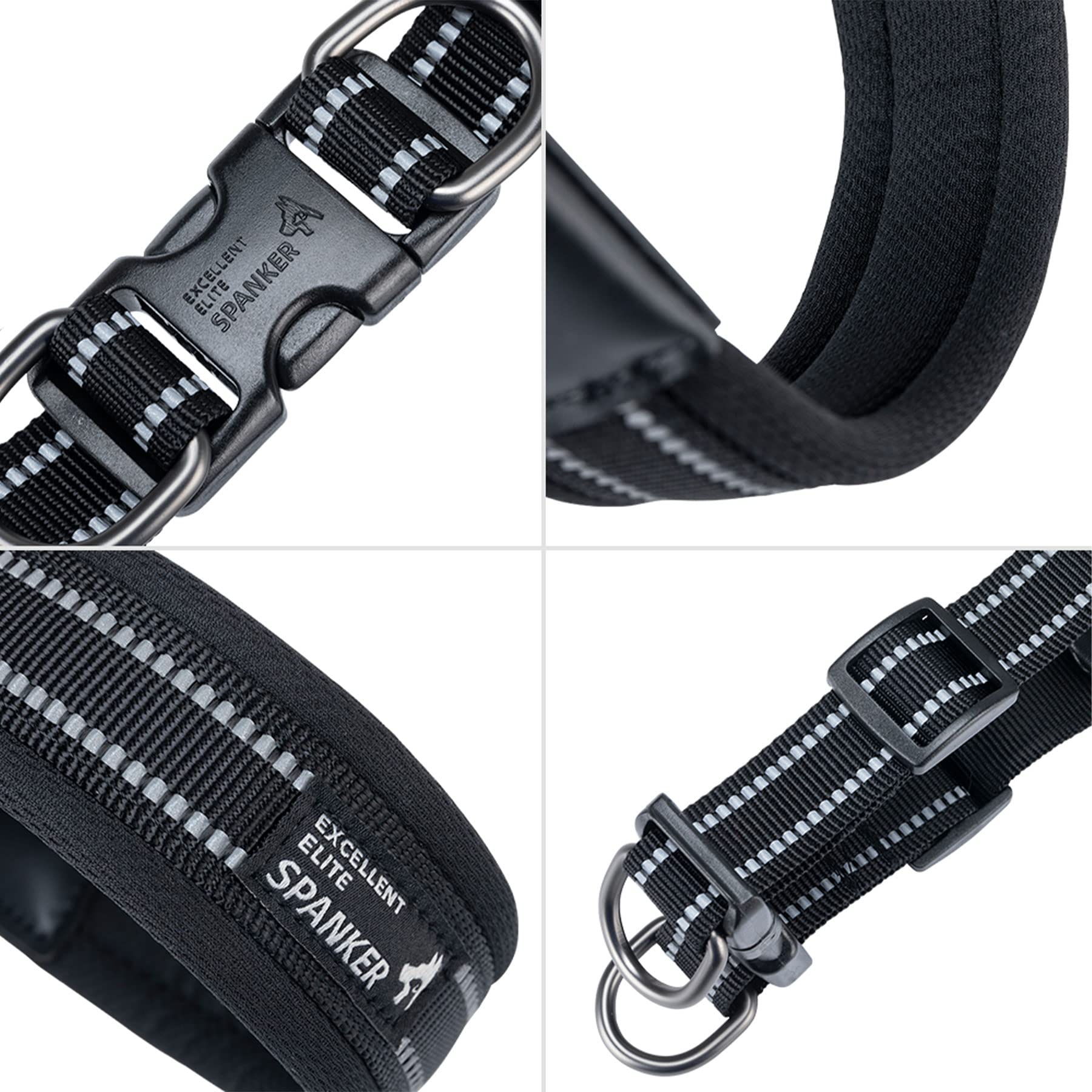 EXCELLENT ELITE SPANKER dos anillos en D para sujeción de correa