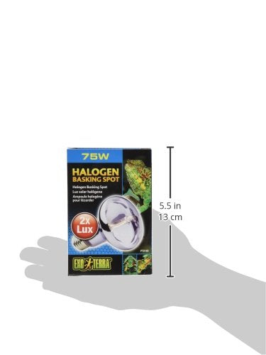 Exo Terra Sun Glo Halogen: soporte para ciclo de 24 horas en terrario.