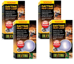 Exo Terra Sun-Glo Neodimio A21, lámpara de 100 W para terrario, con iluminación y calor