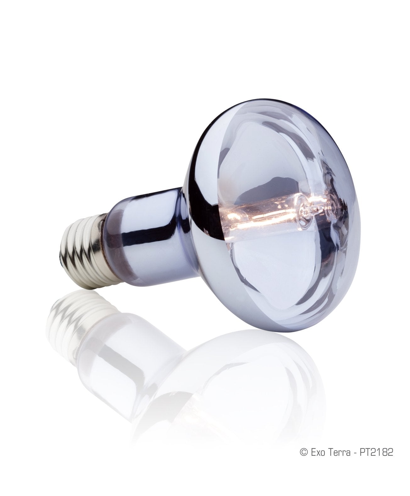 Exo Terra Sun Glo Halogen: lampara-basking-spot mejora penetración de calor para terrario estable.