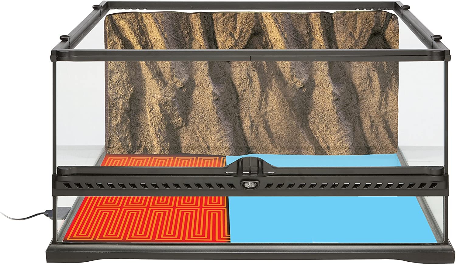 Exo Terra con termostato integrado para evitar sobrecalentamiento.
