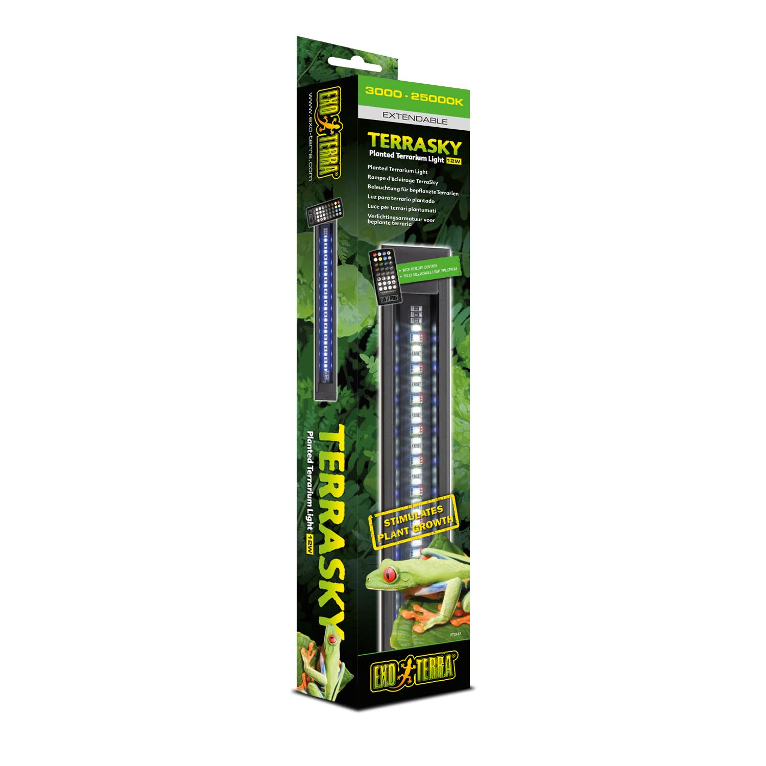 Control remoto Exo Terra TerraSky con memorización para ajustes rápidos