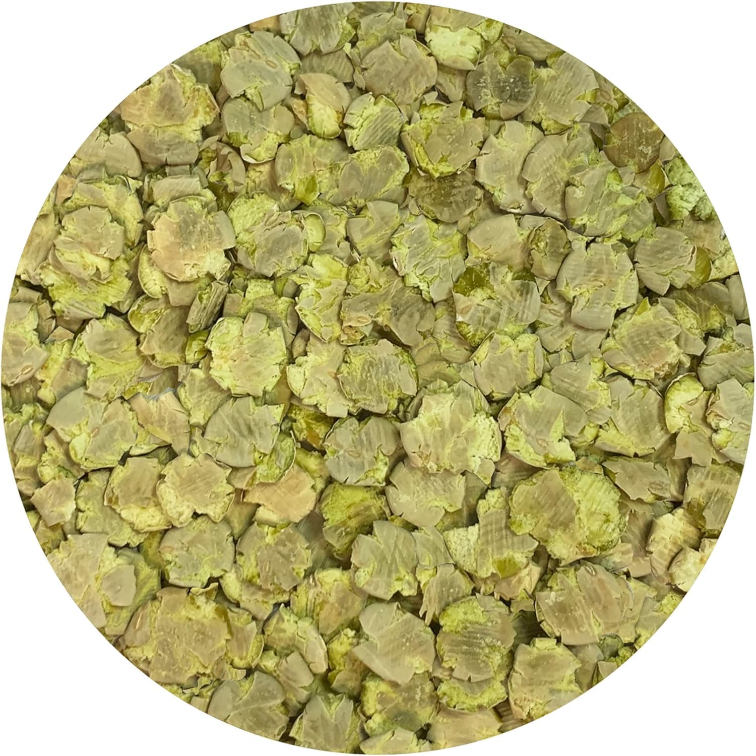 Exotic Nutrition copos de guisante verde, textura crujiente, ideal para masticar y premiar.