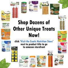 Exotic Nutrition entretenimiento-enriquecimiento: mejora la interacción entre mascota y dueño.