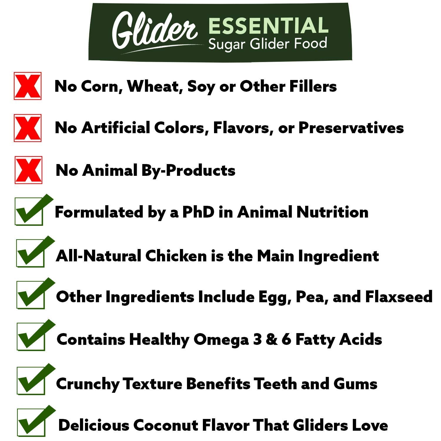 Glider Essential, tazón de servicio mostrando porciones, ideal para alimentación diaria