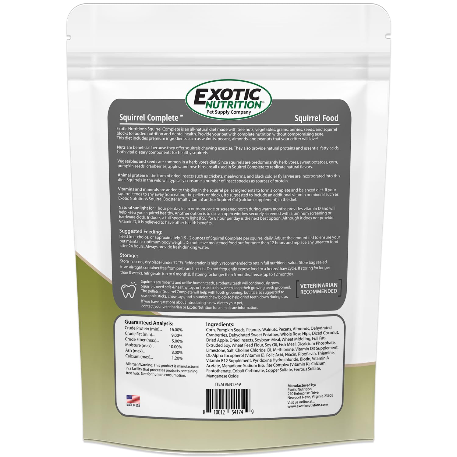 Conservación en refrigeración para mantener frescura y nutrientes.