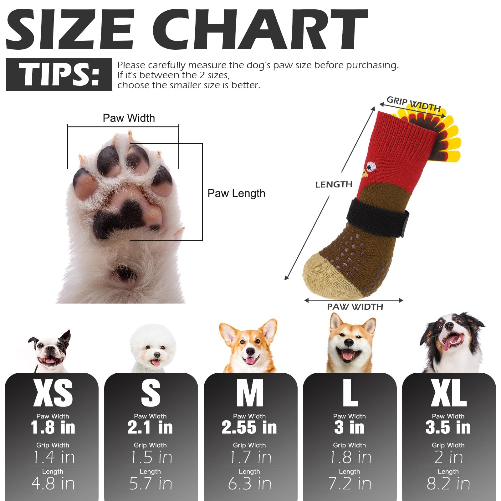 EXPAWLORER calcetines con ajuste elástico, se adaptan a patitas.