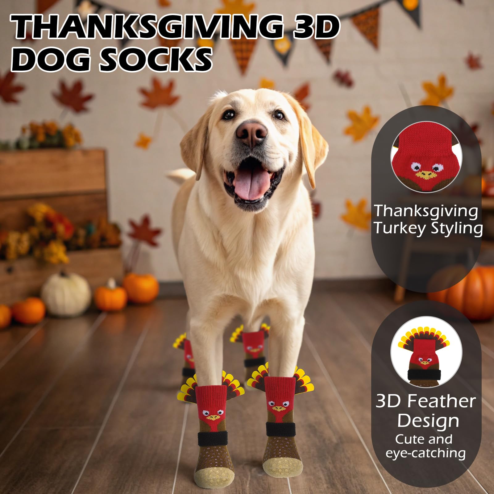 EXPAWLORER calcetines con material transpirable para comodidad.