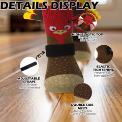 EXPAWLORER calcetines para evitar lamido de patas durante el día.