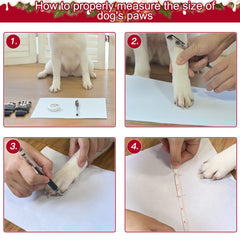 EXPAWLORER calcetines con ajuste seguro para perros en movimiento.