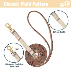 EXPAWLORER bandana de collar bordada con patitas, estilo único para paseos.
