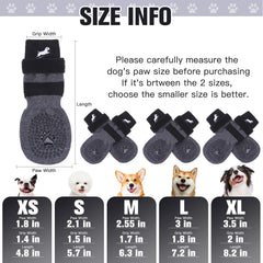 EXPAWLORER botas de invierno para perro, calidez en paseos fríos.
