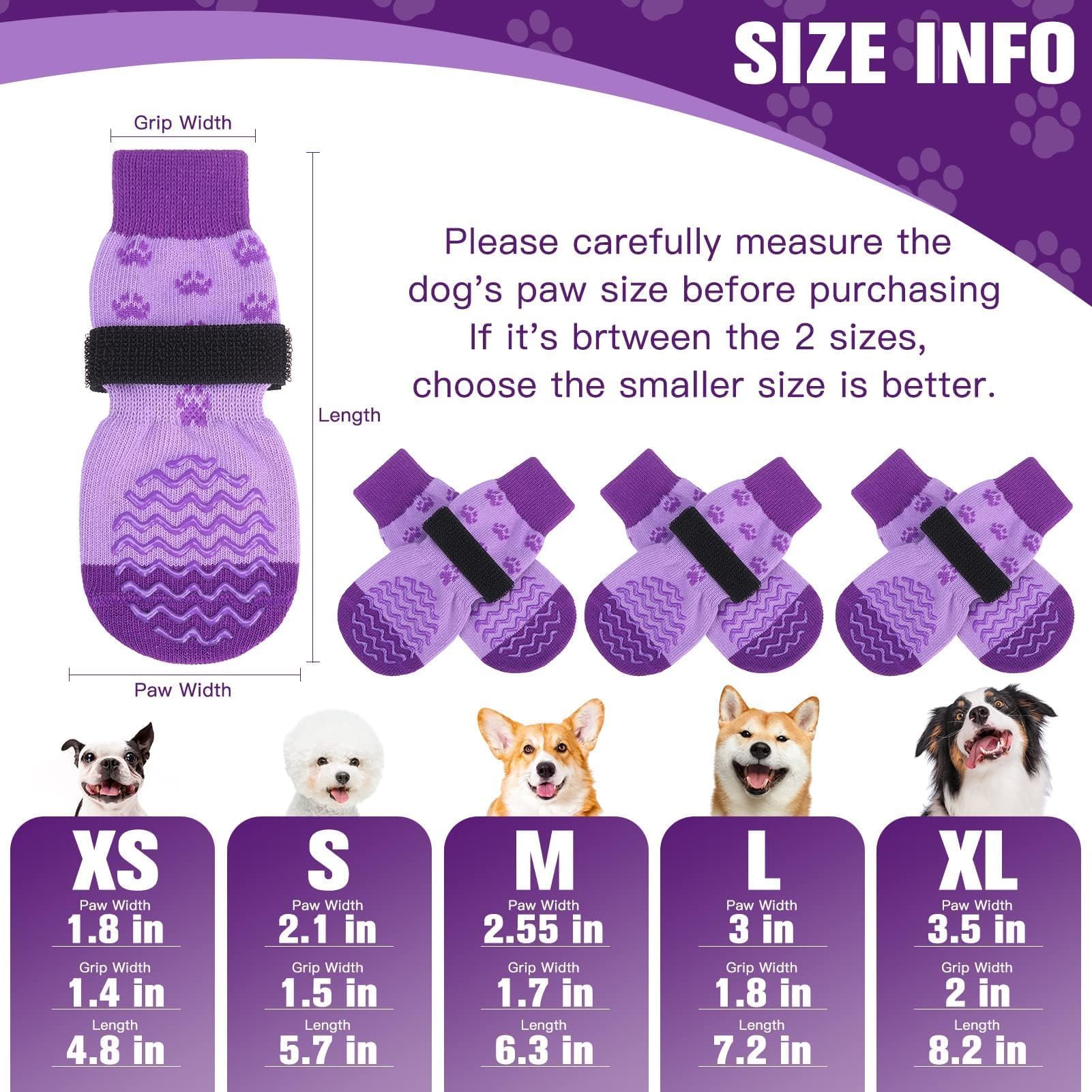 EXPAWLORER botas para perros ayudan a caminar con seguridad sobre superficies resbaladizas