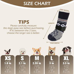 EXPAWLORER calcetines antideslizantes para patas, uso diario cómodo.