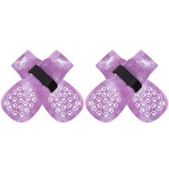 EXPAWLORER calcetines antideslizantes para perros con mayor agarre en suelos lisos.