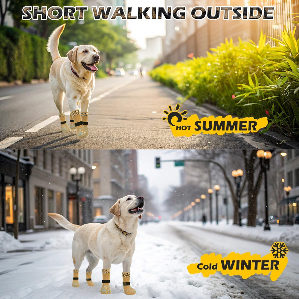 EXPAWLORER calcetines duraderos para patas en invierno