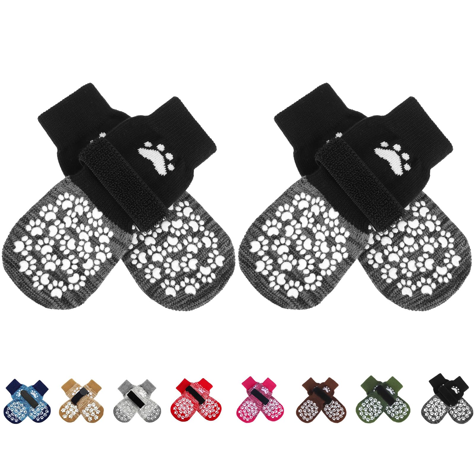 Calcetines EXPAWLORER para patas con agarre antideslizante en interiores.