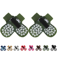 EXPAWLORER calcetines perro antideslizantes protegen patas en suelos lisos