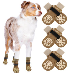 EXPAWLORER calcetines para perro antideslizantes, ideal para suelos lisos.