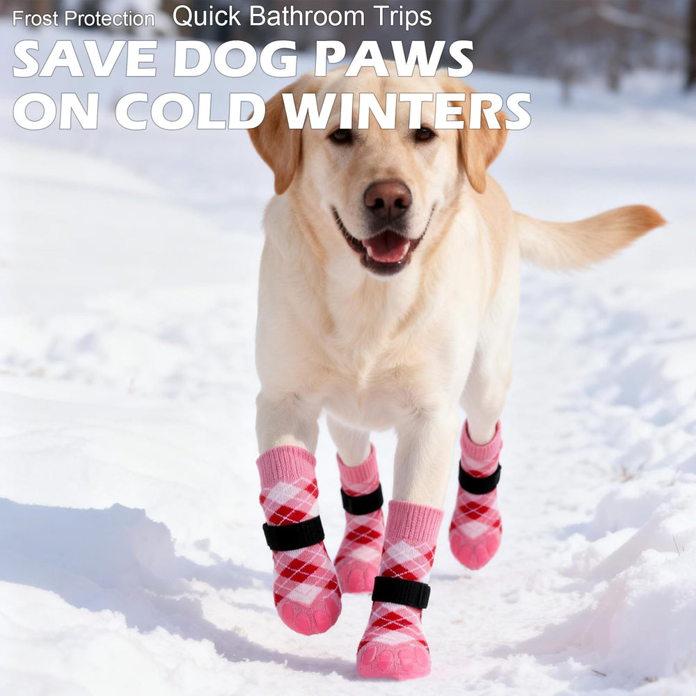 EXPAWLORER calcetines para perro correa desmontable para ajuste.