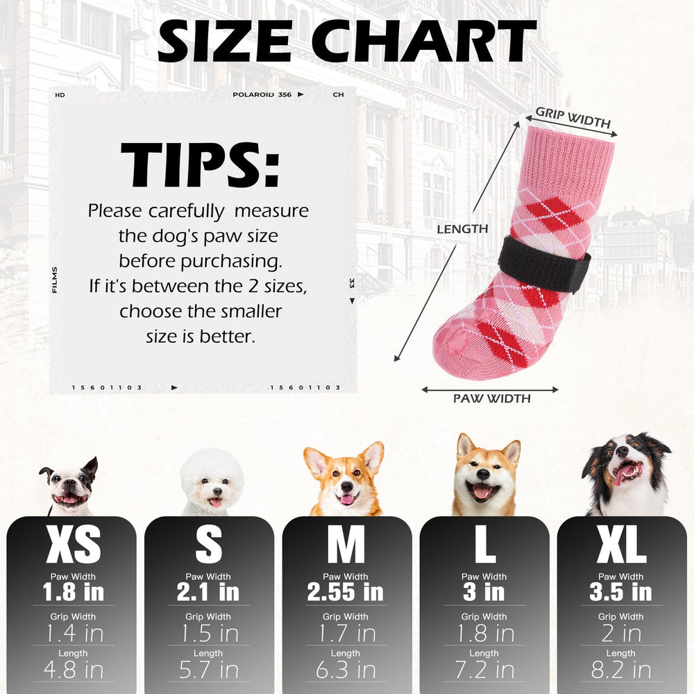 EXPAWLORER calcetines para perro estilo británico, diseño elegante.
