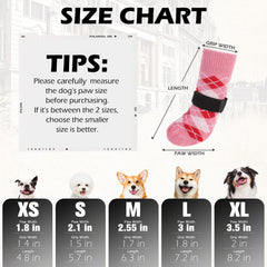 EXPAWLORER calcetines para perro estilo británico, diseño elegante.