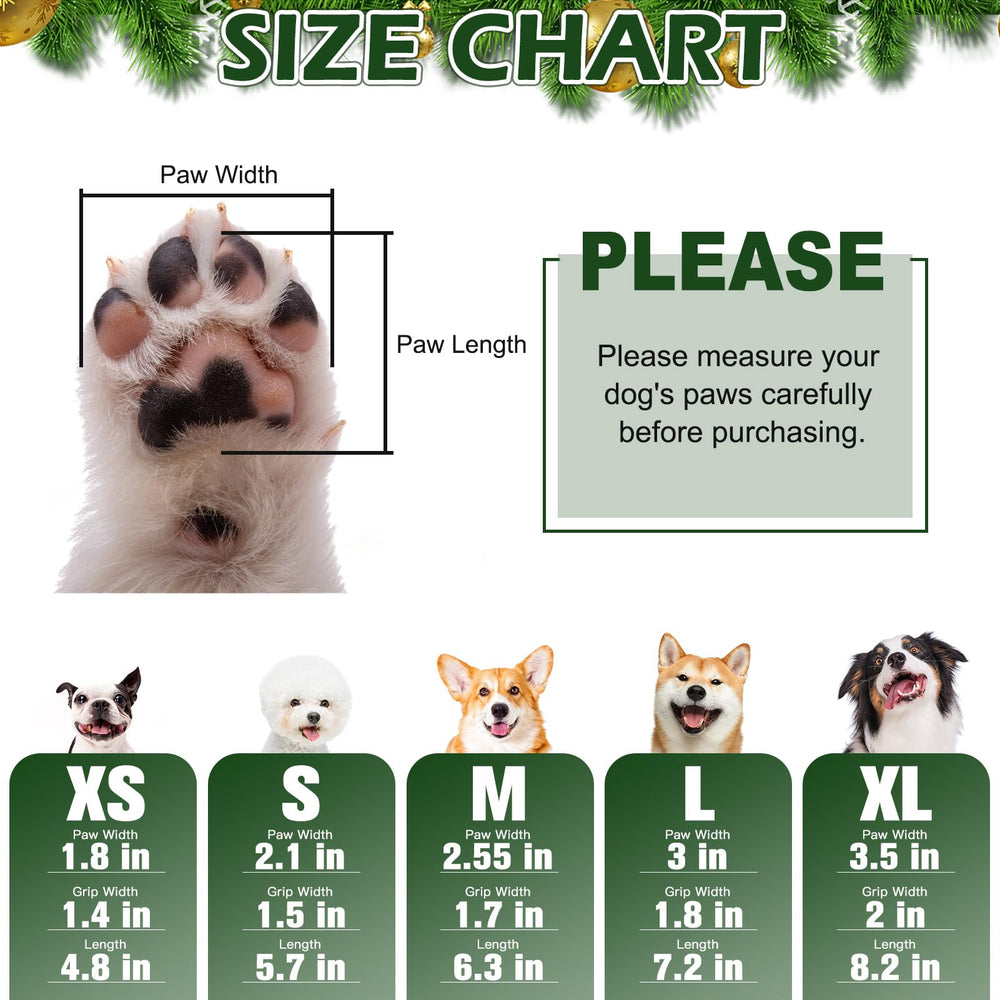EXPAWLORER calcetines para perro cálidos en suelos fríos