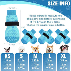 EXPAWLORER calcetines para perros: protección de patas en invierno