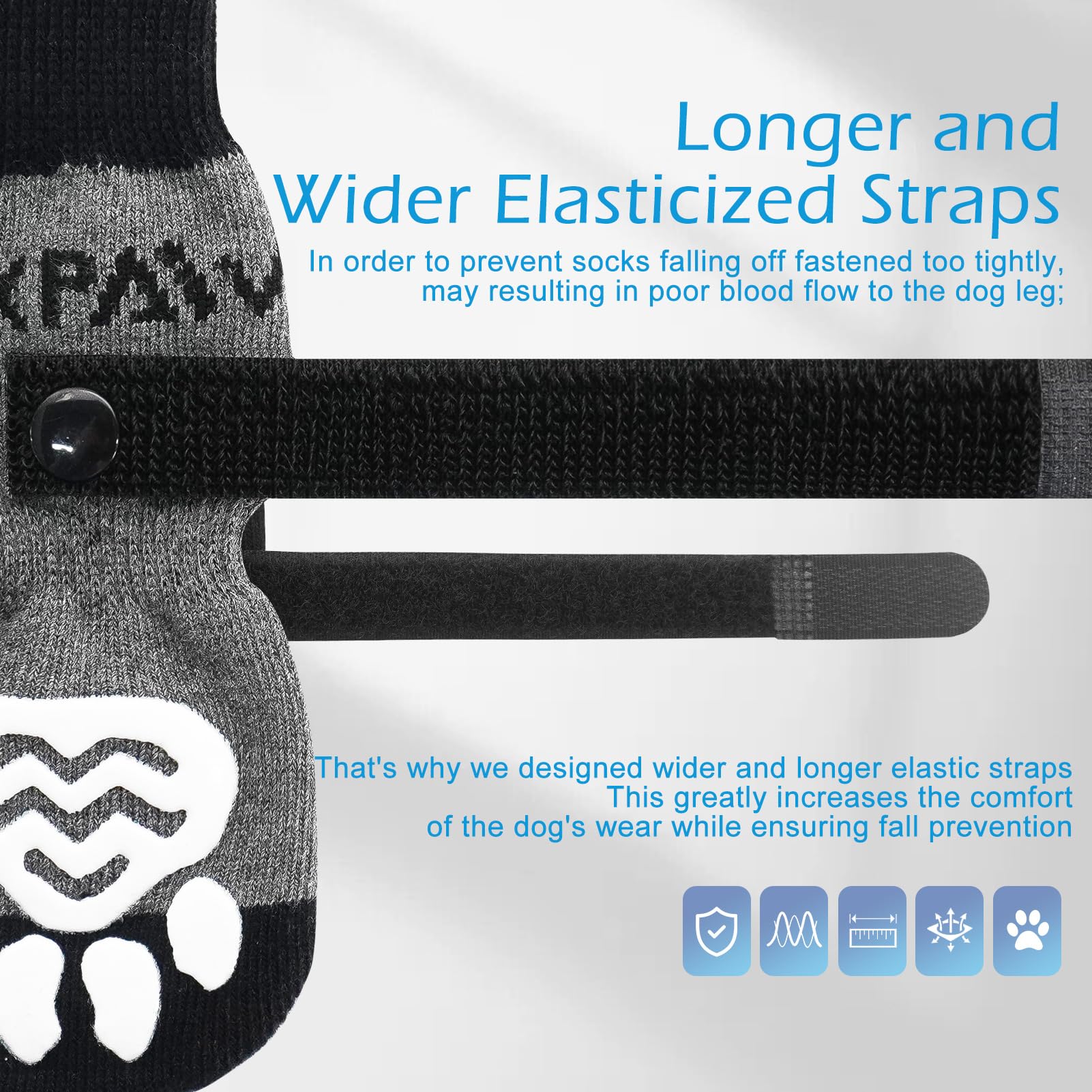 Protección de la pata EXPAWLORER para evitar que la pata lama zonas irritadas.