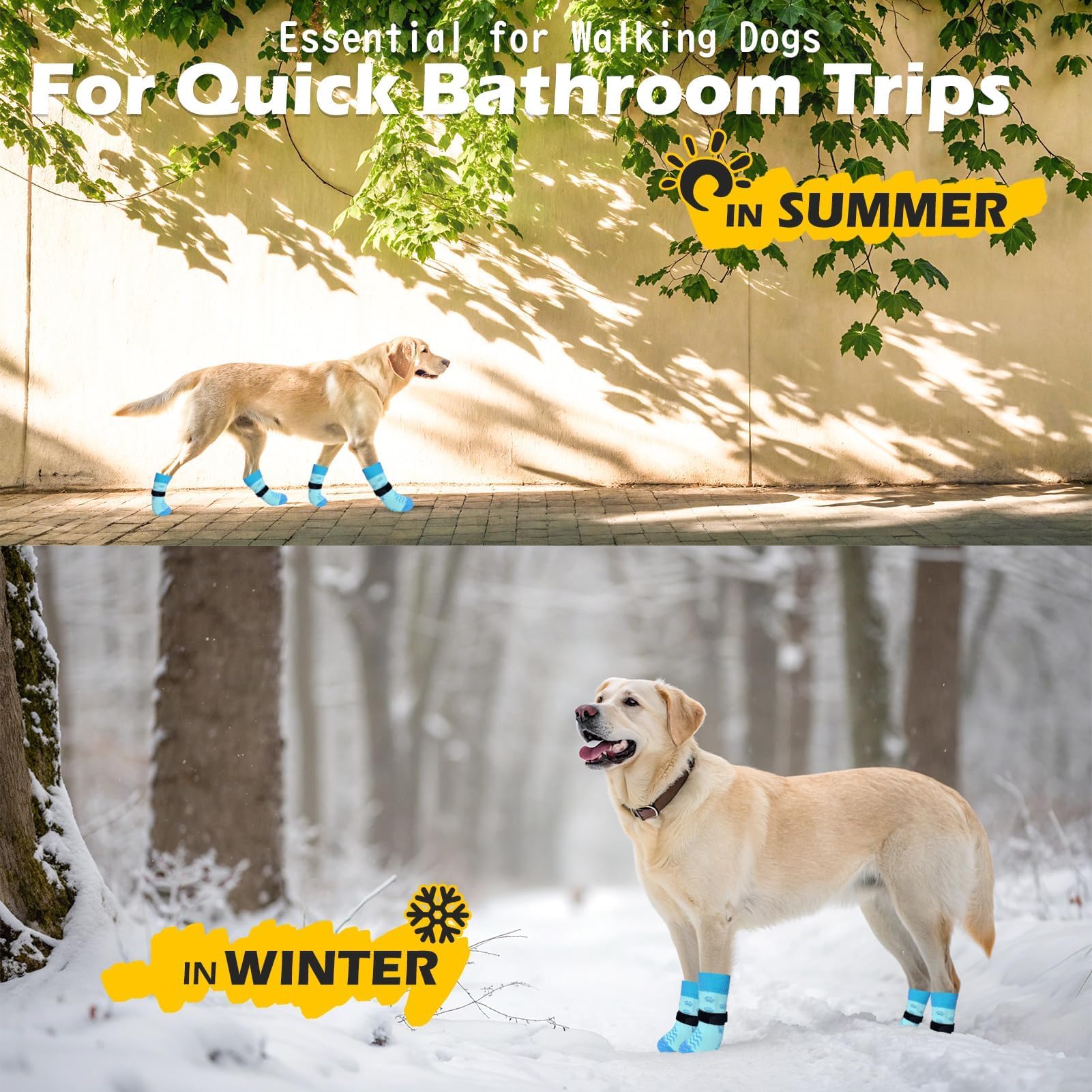 EXPAWLORER calcetines para perros: material suave y transpirable