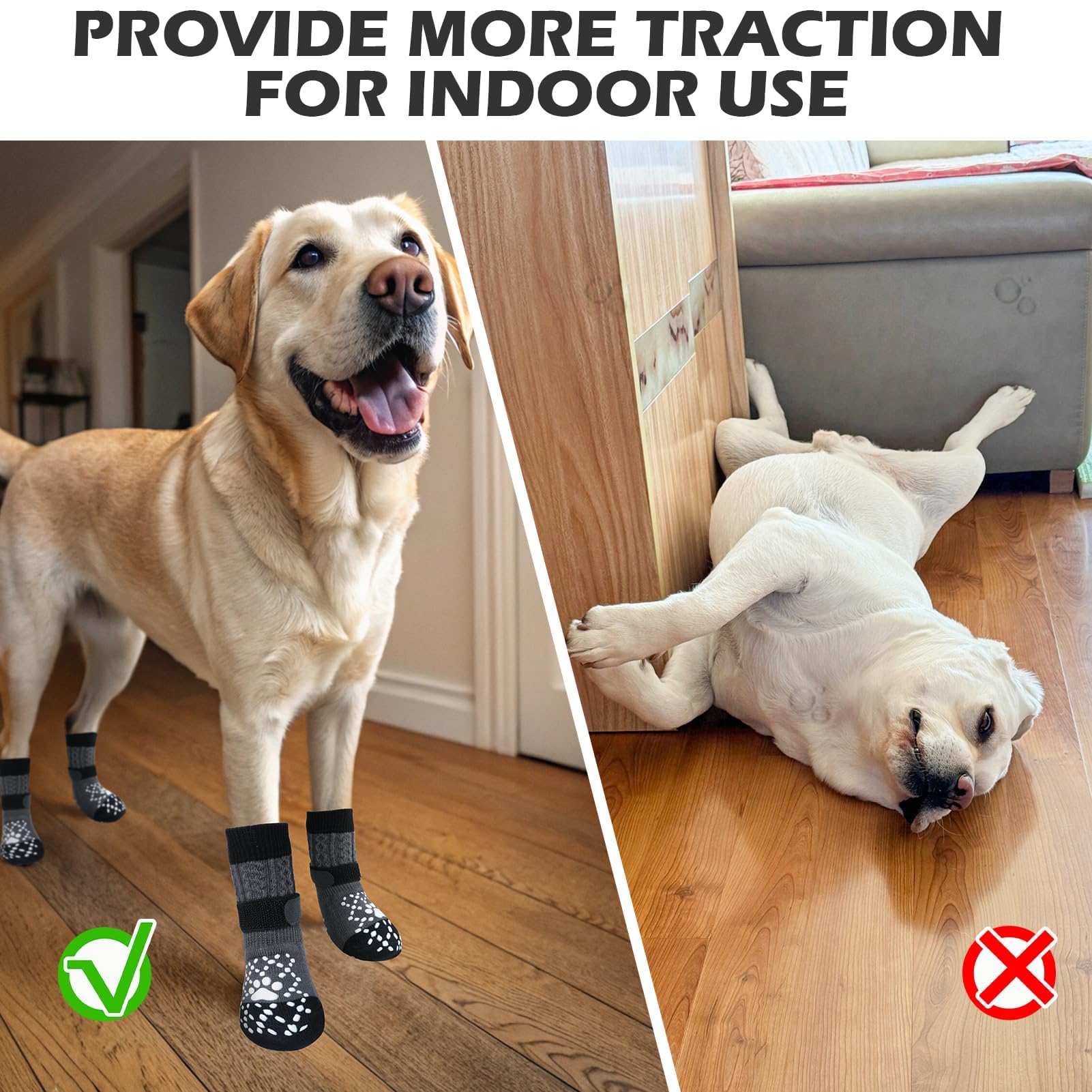 EXPAWLORER calcetines para perros, disponibles en varios colores para todas las mascotas.